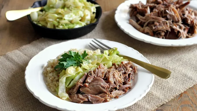 Effortless Kalua Pork and Cabbage: A Slow Cooker Homestyle Recipe Effortless Kalua Pork and Cabbage: A Slow Cooker Homestyle Recipe